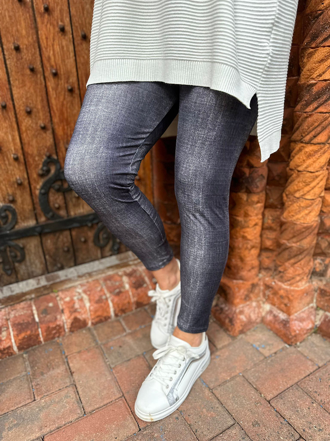 Dark Denim Style Leggings Tillett s