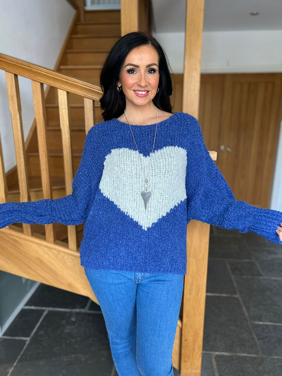 Royal blue hotsell popcorn cardigan