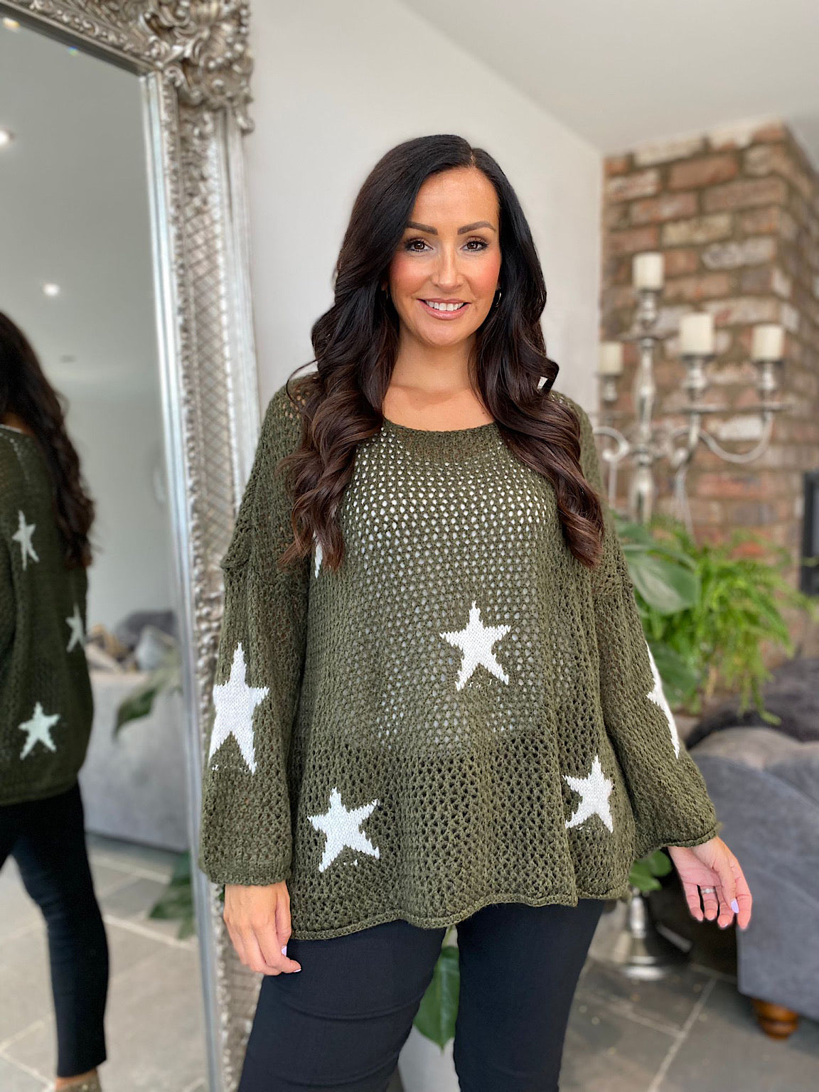 Star knit outlet jumper