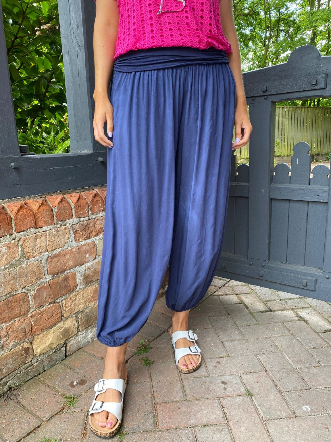 Patterned Hareem Trousers – Tillett's