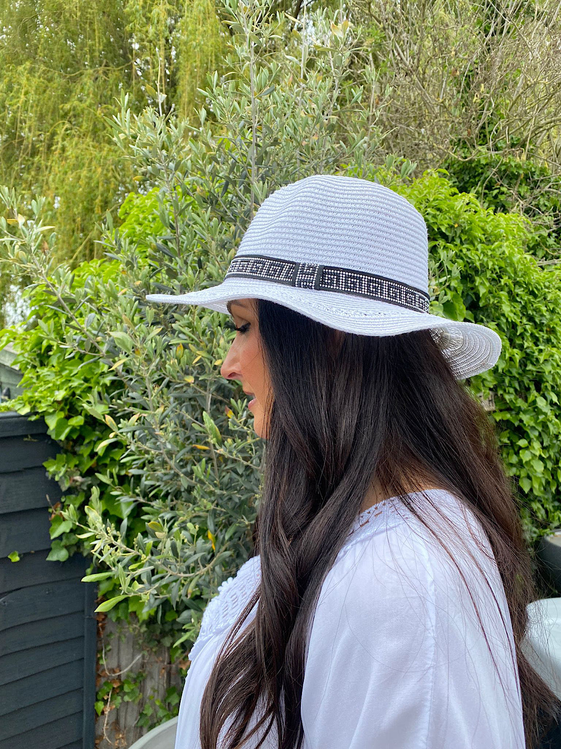 Kylie Straw Fedora  Laid-back Raffia Straw Sun Hat – SUNHATS EUROPE